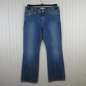 Levi's 515 Boot Cut Jeans Medium Wash Distressed